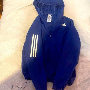 Adidas reflective running jacket